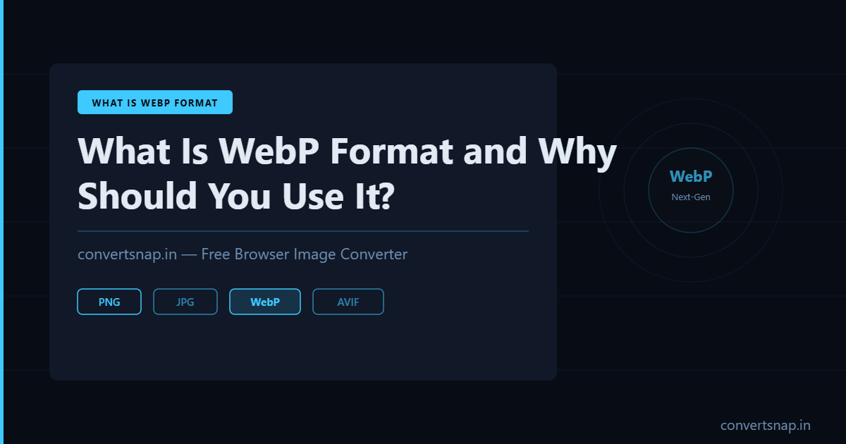 What Is WebP Format and Why Should You Use It?